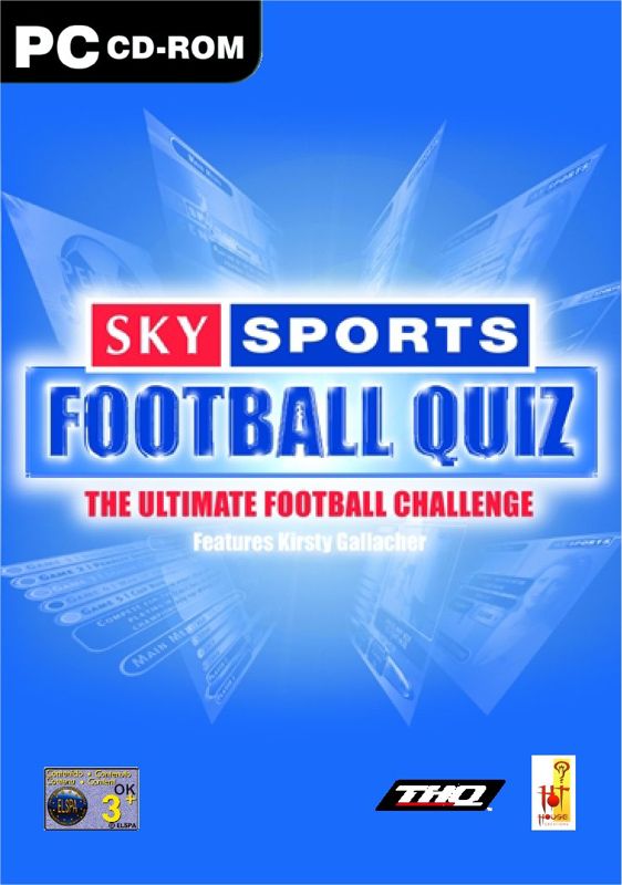 Sky Sports Football Quiz box art for Playstation